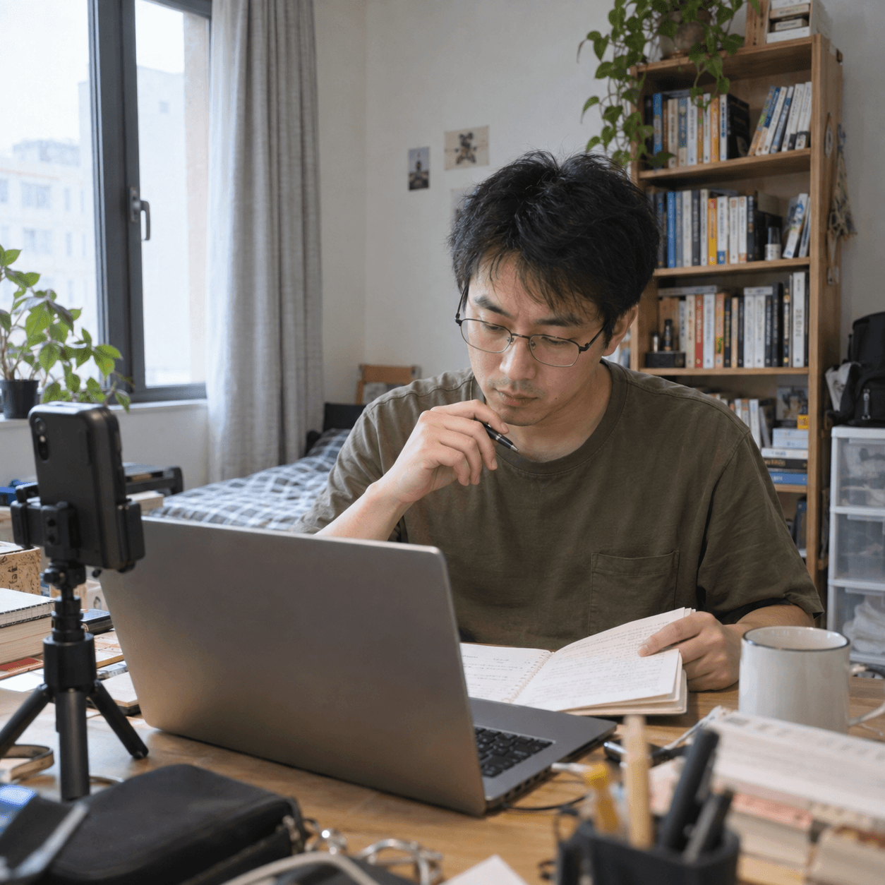 出海内容团队的日常工作场景,AI 场景示意